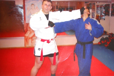 Safet Feratovic & Luigi beim Training